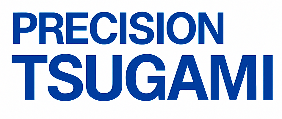 логотип компании precision tsugami (япония)